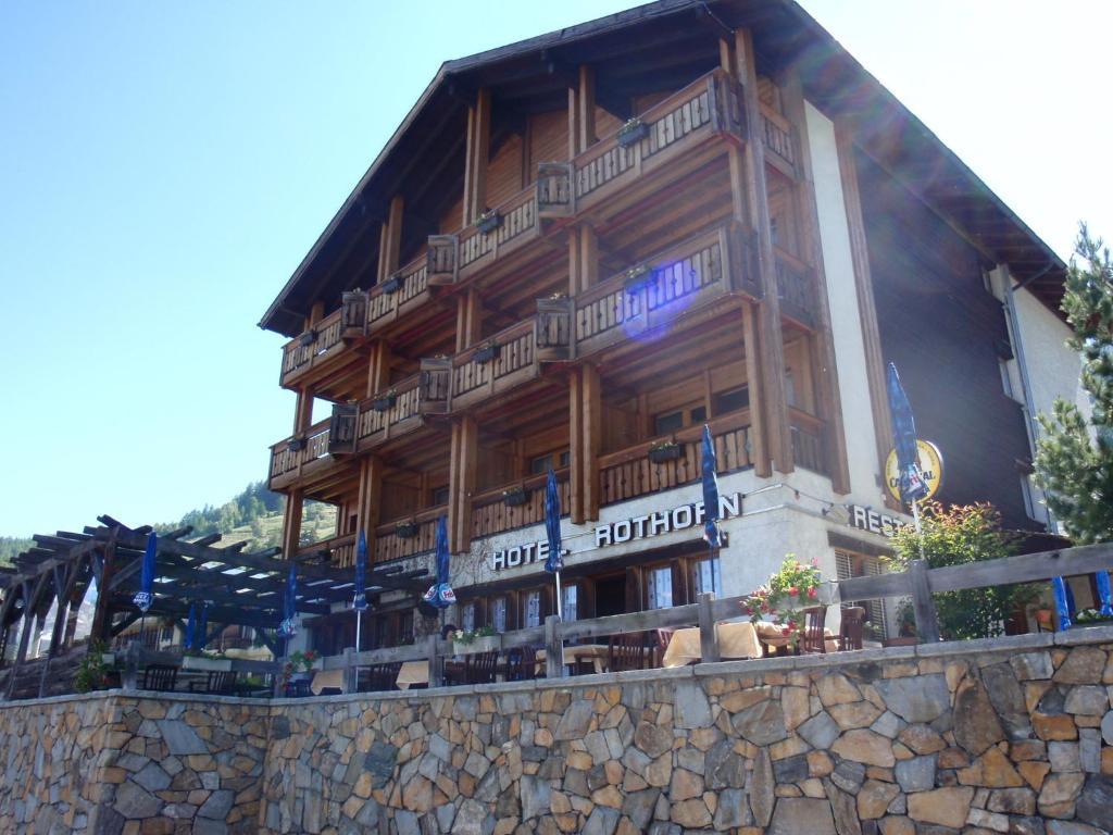 Hotel Restaurant Rothorn Visperterminen Exteriér fotografie