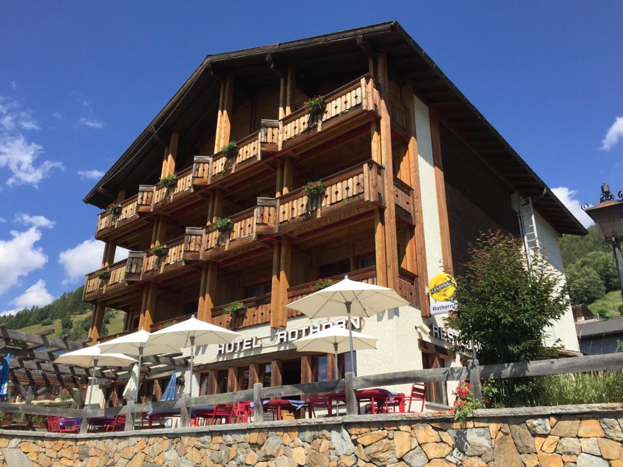 Hotel Restaurant Rothorn Visperterminen Exteriér fotografie
